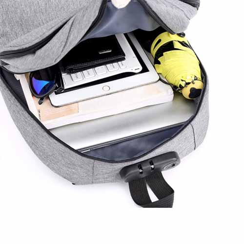Anti theft travel backpack