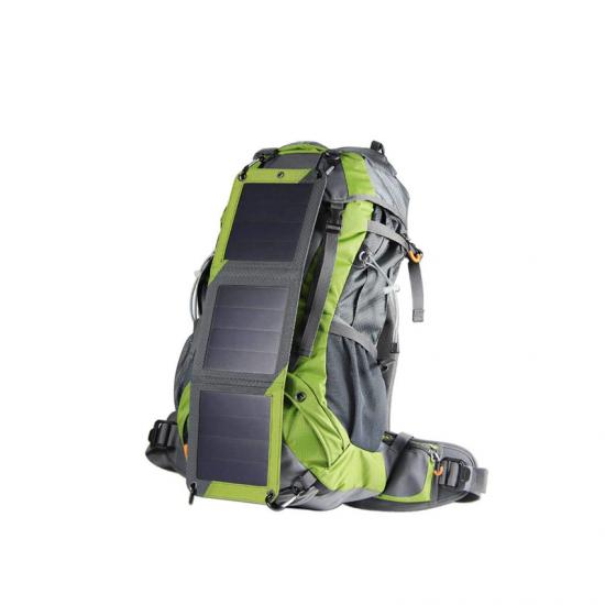 Solar charger and hydration backpack