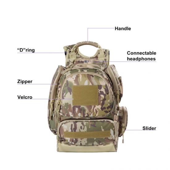 Hydration compatible backpack